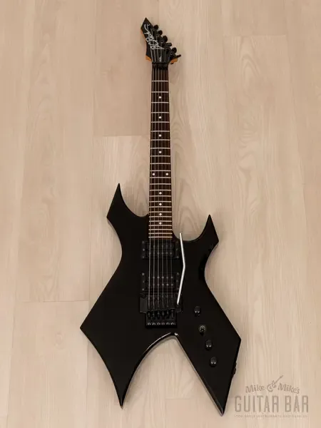 Электрогитара B.C.Rich Warlock WGR-2X NJ Series HH Black w/gigbag Japan 1992