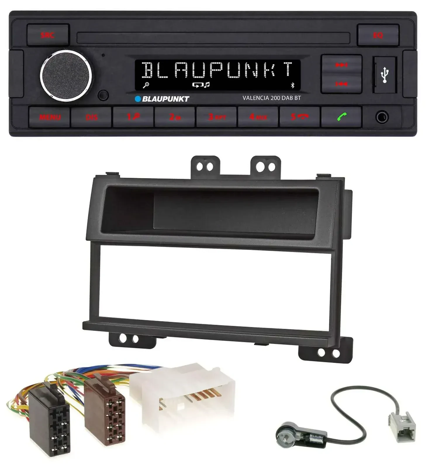 Blaupunkt DAB MP3 Bluetooth USB Autoradio für Hyundai i20 (2008-2011)