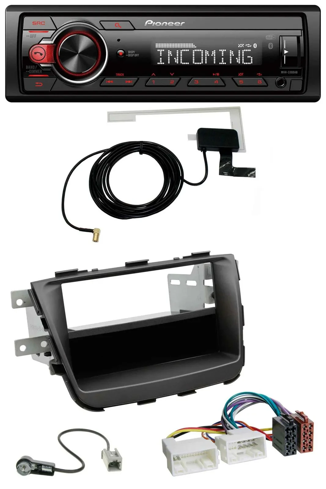 Автомагнитола Pioneer для Kia Sorento II (XM) 2012–2015, USB, MP3, DAB, Bluetooth