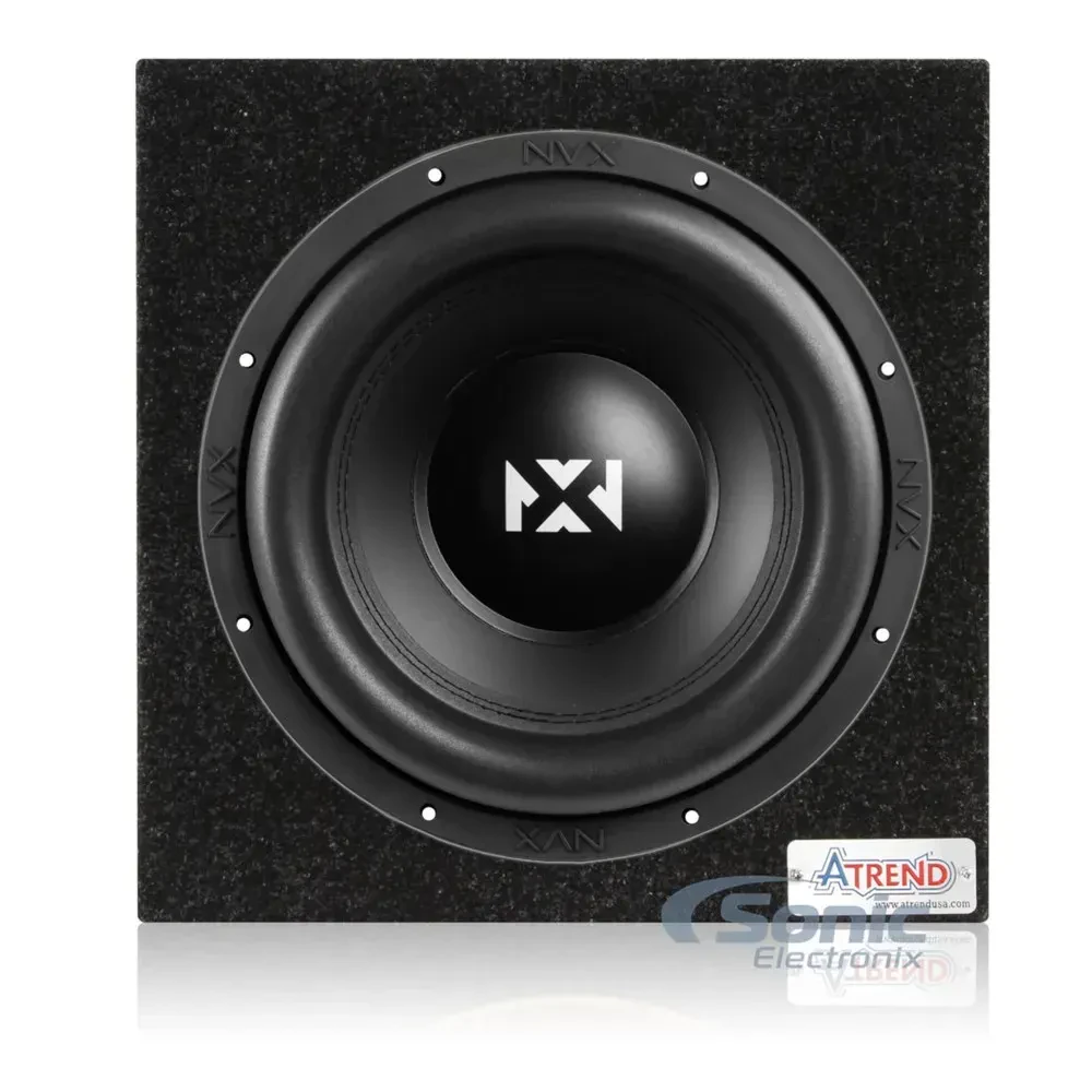 Сабвуфер пассивный NVX YSW124 12SQ 12", 800W RMS, 2x4 Ом, с корпусом