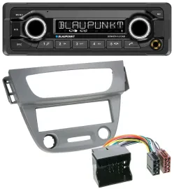 Blaupunkt Bluetooth DAB MP3 USB Autoradio für Renault Megane 3 Quadlock 09-14 gr