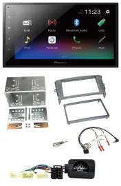 Pioneer USB Bluetooth DAB 2DIN Lenkrad Autoradio für Toyota Auris 2007-2011 anth