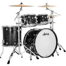 ударная установка акустическая Ludwig NeuSonic 4-Piece Mod 2 Shell Pack With 22" Bass Drum Ebony Pearl