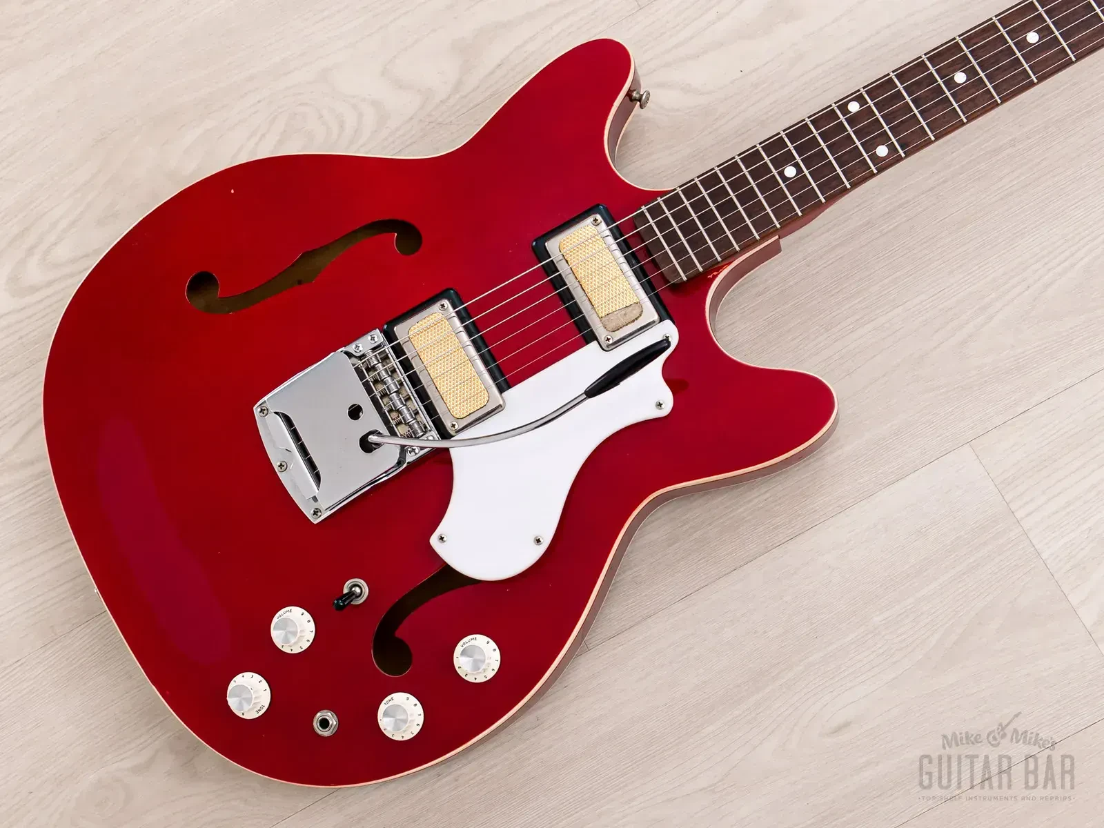 Б/У полуакустическая электрогитара Kay Clermont S667 1968