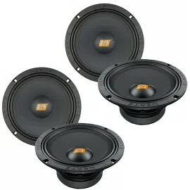 Hertz SV200.1 1000 W 8″ SPL Show Series Midrange Speakers (2 Pairs)