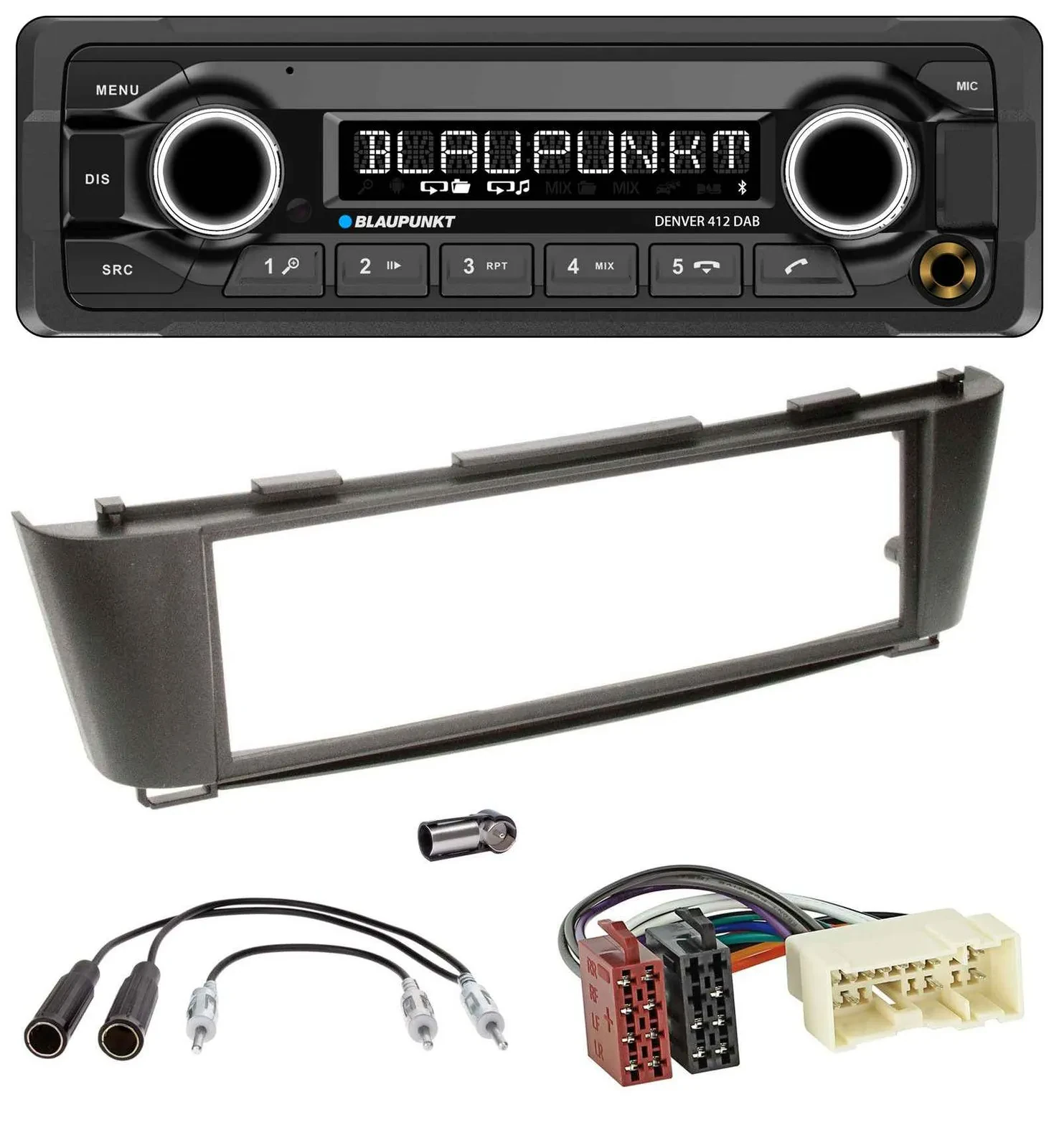 Blaupunkt Bluetooth DAB MP3 USB Autoradio für Nissan Almera (ab 2003)