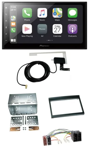 Pioneer USB MP3 2DIN Bluetooth DAB Autoradio für Porsche Boxster 1996-2004