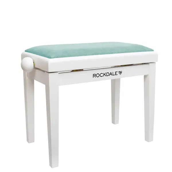 Банкетка для клавишных Rockdale RHAPSODY 131 SV WHITE GREEN