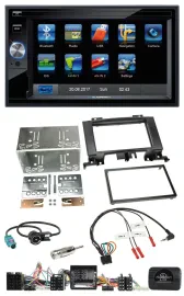 Автомагнитола Blaupunkt 2 DIN, Bluetooth, USB, SD, MP3, поддержка кнопок на руле