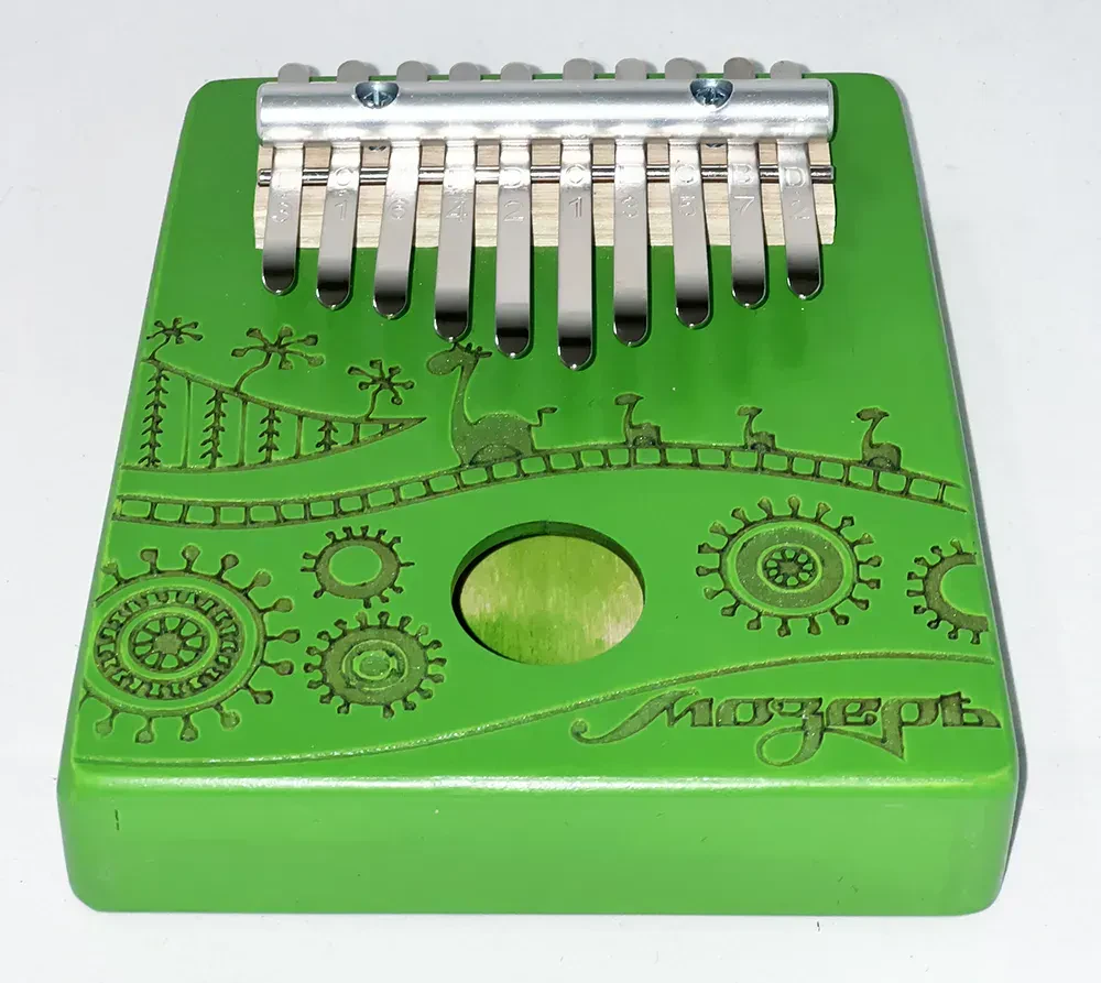 Калимба МозерЪ KMKr-2-GR-NEW Escudo Green