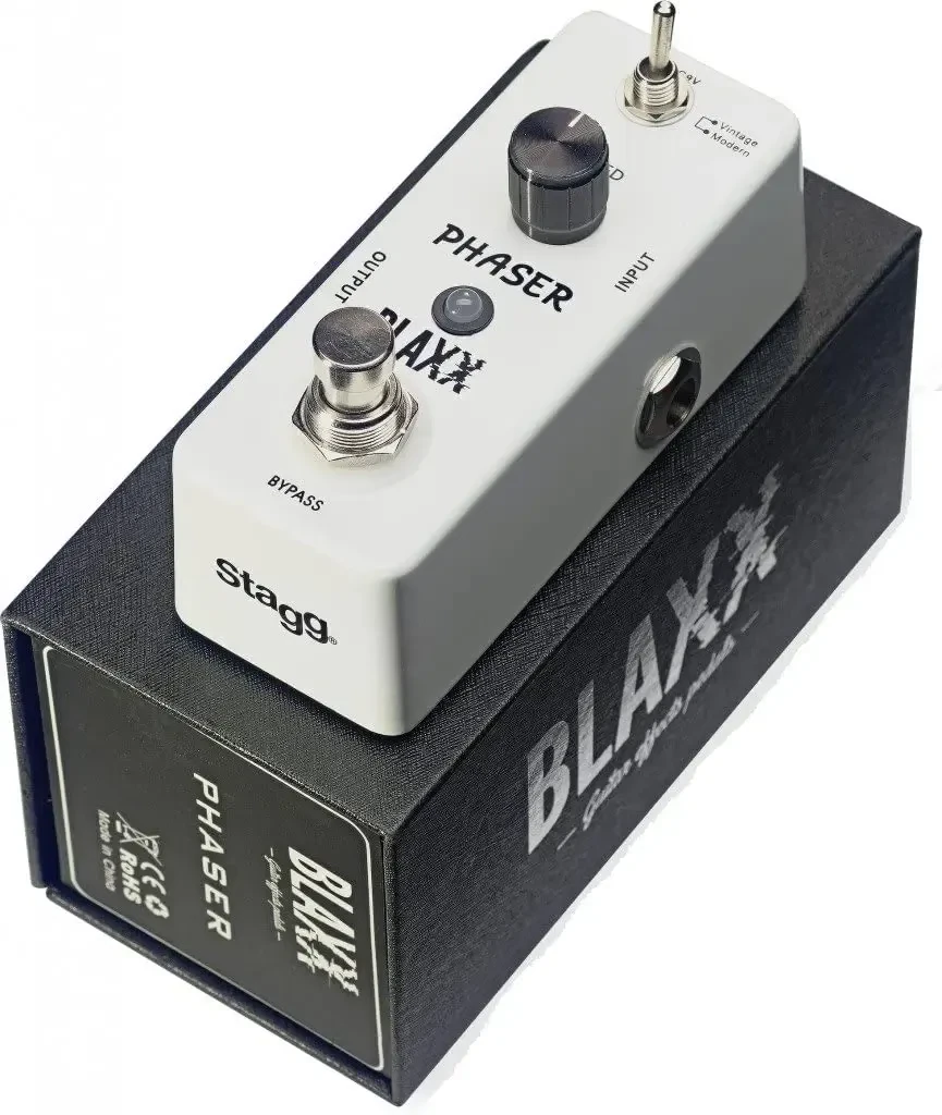 Педаль эффектов для электрогитары Stagg BLAXX 2-Mode Phaser
