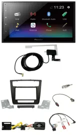 Автомагнитола для BMW 1 Series (E81/E82) Pioneer 2-DIN, DAB, Bluetooth, USB