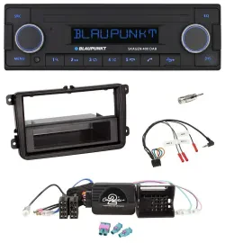Blaupunkt DAB USB Bluetooth Lenkrad Autoradio für VW Amarok Beetle EOS Caddy Gol