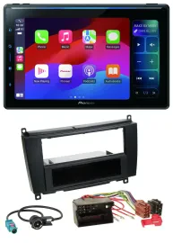 Pioneer Bluetooth DAB MP3 USB Autoradio für Mercedes CLK W209 ab 06 Coupe 04-09