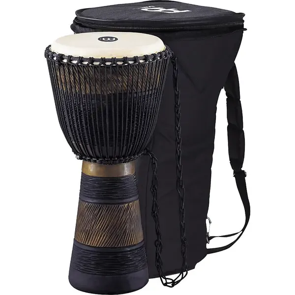 Джембе Meinl Earth Rhythm Original African-Style Rope-Tuned Wood Djembe with Bag Large