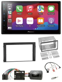 Pioneer DAB USB Lenkrad Bluetooth 2DIN Autoradio für Skoda Fabia 6Y 2004-2007 Qu