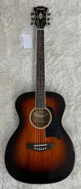 D'Angelico DAEOMMHBAP Excel Tammany OM Solid Spruce Top Acoustic/Electric Guitar