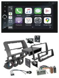 Blaupunkt 2DIN Bluetooth DAB USB DVD MP3 Autoradio für Honda Fit 06-07 nur US-Im