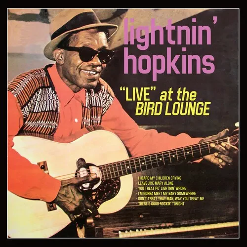 Виниловая пластинка Lightnin' Hopkins - At The Bird Lounge [New Vinyl LP] Colored Vinyl, Red