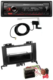 Автомагнитола для Mercedes Sprinter (с 2006) Pioneer Rubbertouch DAB, USB, MP3, Bluetooth