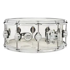 Малый барабан DW Design Acrylic 14x6 Clear