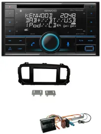 Kenwood CD 2DIN DAB USB MP3 Bluetooth Autoradio für Peugeot Expert Traveller ab