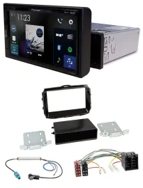 Pioneer DAB MP3 Bluetooth USB Autoradio für Alfa Giulietta ab 2013 ISO piano-sch