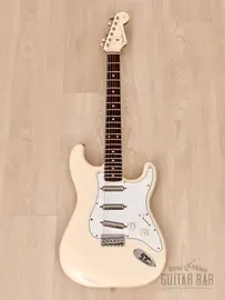 Электрогитара Fender 1962 Stratocaster ST62-SPL Stevie Ray Vaughan Charley SSS Olympic White w/gigbag Japan 2007