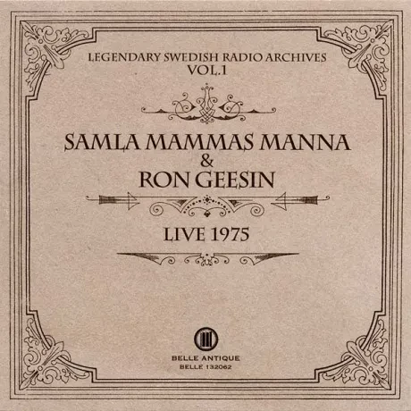 SAMLA MAMMAS MANNA / RON GEESIN - Live 1975 (CD, Japan)