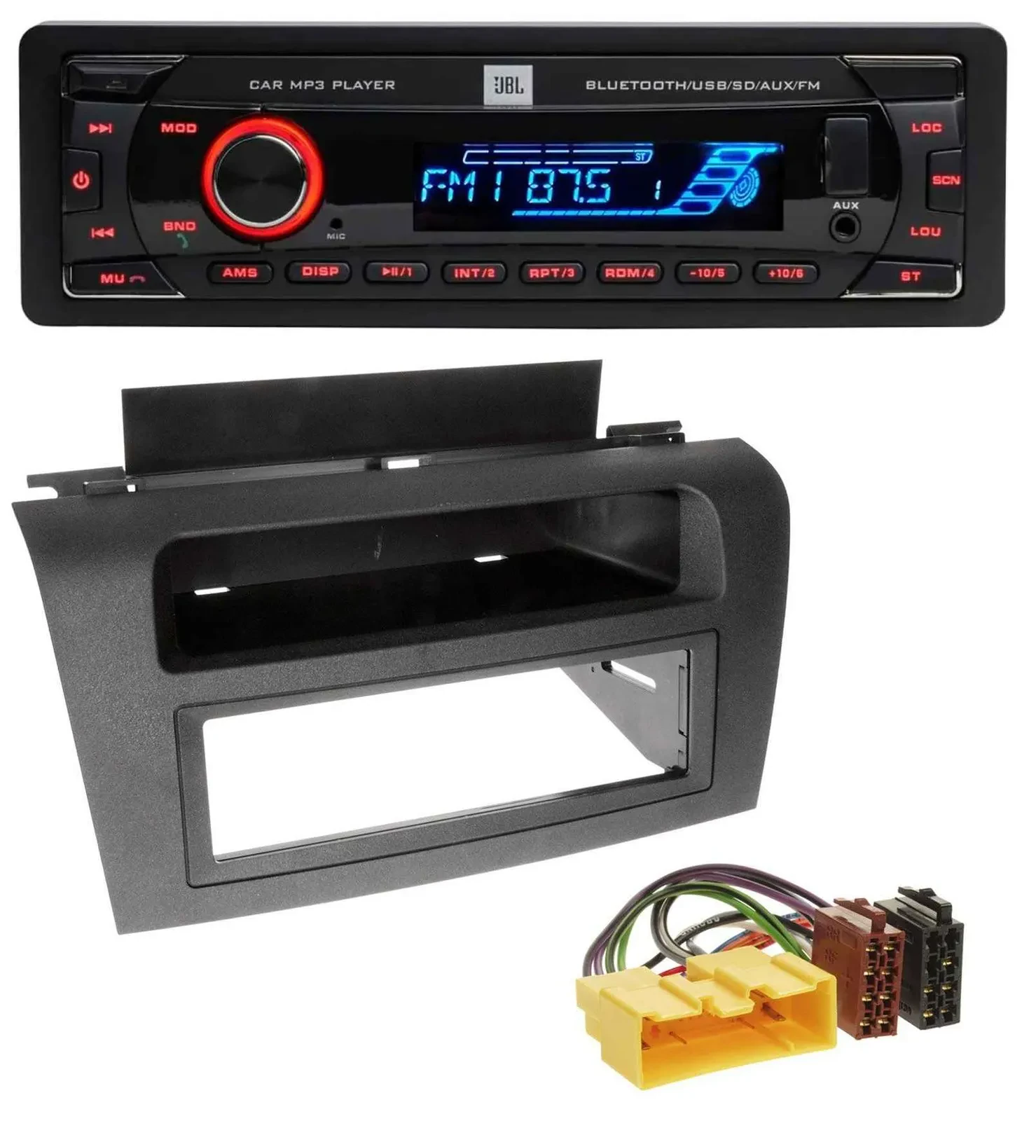 JBL AUX MP3 USB Bluetooth SD Autoradio für Mazda 3 (2004-2008)