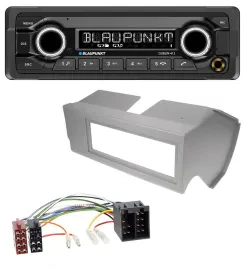 Blaupunkt MP3 Bluetooth USB AUX Autoradio für Fiat Panda (bis 2002) - grau