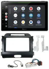 Pioneer 2DIN MP3 USB Bluetooth DAB Autoradio für Kia Sportage 3 10-15 SL schwarz