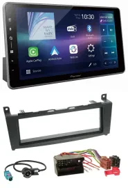 Pioneer Bluetooth USB DAB MP3 Autoradio für Mercedes C-Klasse W204 ab 2007