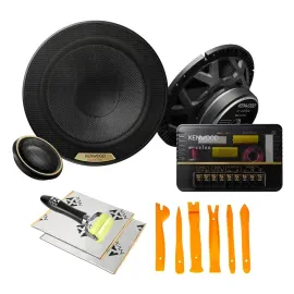 Kenwood XR-1801P 120W RMS 7" Component Speaker + Accessories