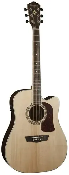 Электроакустическая гитара Washburn Heritage D20SCE Dreadnought Natural