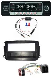 Dietz MP3 DAB Bluetooth USB Autoradio für Smart ForTwo (451, ab 2010)