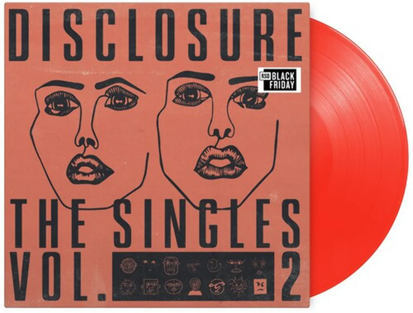 Disclosure - The Singles, Vol. 2 [12"] [Coral Vinyl] NEW Vinyl
