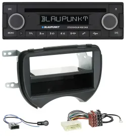 Автомагнитола Blaupunkt для Nissan Micra K13 (2010–2013) MP3 Bluetooth DAB CD USB черная