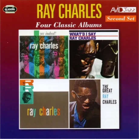 RAY CHARLES - Yes Indeed/ What'd I Say/ Ray Charles/ The Great (2CD)