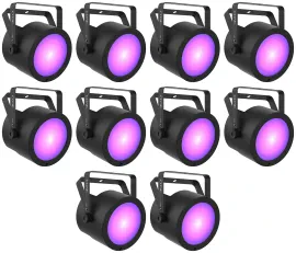 Светодиодный прибор Chauvet DJ COREpar UV 120 ILS UV COB LED D-Fi USB DMX (10 штук)