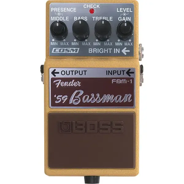 Педаль эффектов для электрогитары Boss FBM-1 Fender`59 Bassman