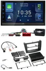 JVC DAB Bluetooth Lenkrad USB 2DIN Autoradio für Mazda 3 09-13 Can-Bus