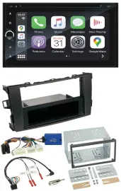 Blaupunkt 2DIN Bluetooth DAB USB DVD Lenkrad Autoradio für Toyota Auris 2011-201