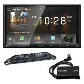 Kenwood DMX908S | 6.95" Double DIN Multimedia Stereo Package