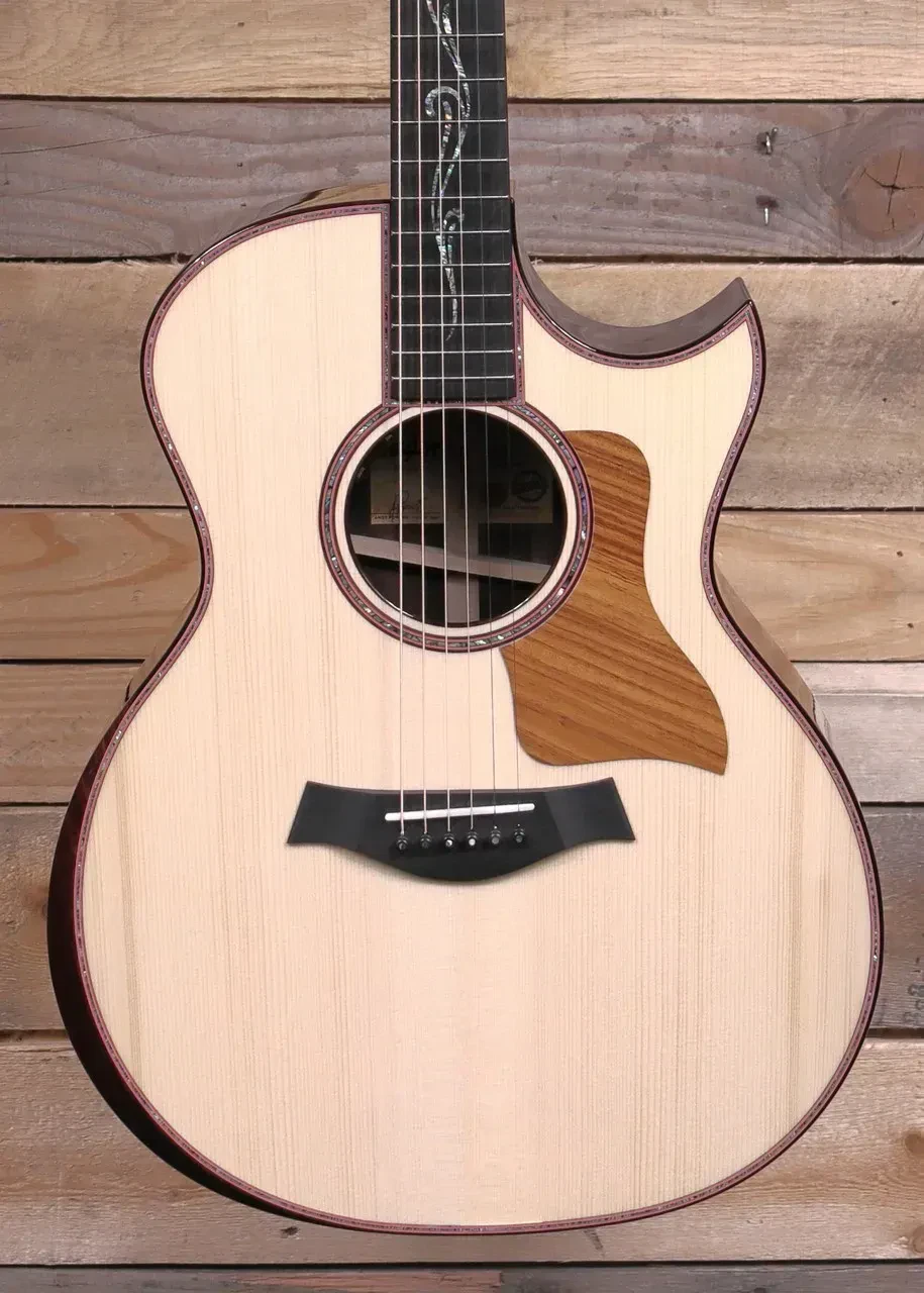 Электроакустическая гитара Taylor NAMM Custom C14ce Aviator натуральный цвет, с кейсом