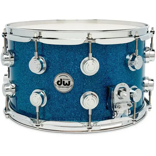 Малый барабан DW Collector's SSC Maple 14x8 Blue Glass