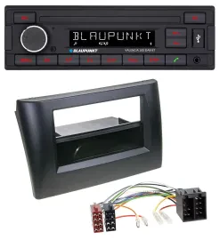 Blaupunkt DAB MP3 Bluetooth USB Autoradio für Fiat Stilo 192 01-08 Ablagefach