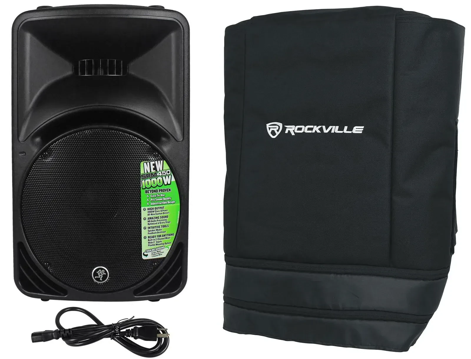 Активная акустическая система Mackie SRM450V3 Black с чехлом