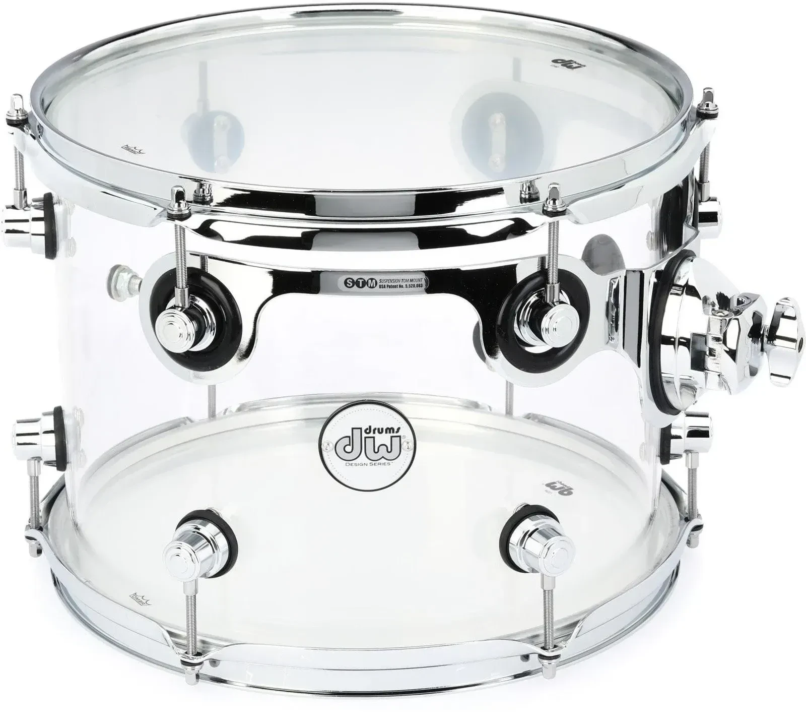 Том-барабан DW Design Series Acrylic 12x9 Clear