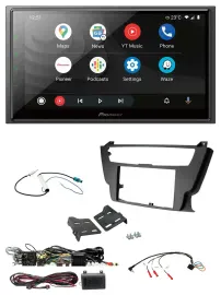 Pioneer USB 2DIN DAB Lenkrad Bluetooth Autoradio für BMW 3er 4er 2012-2016 ohne